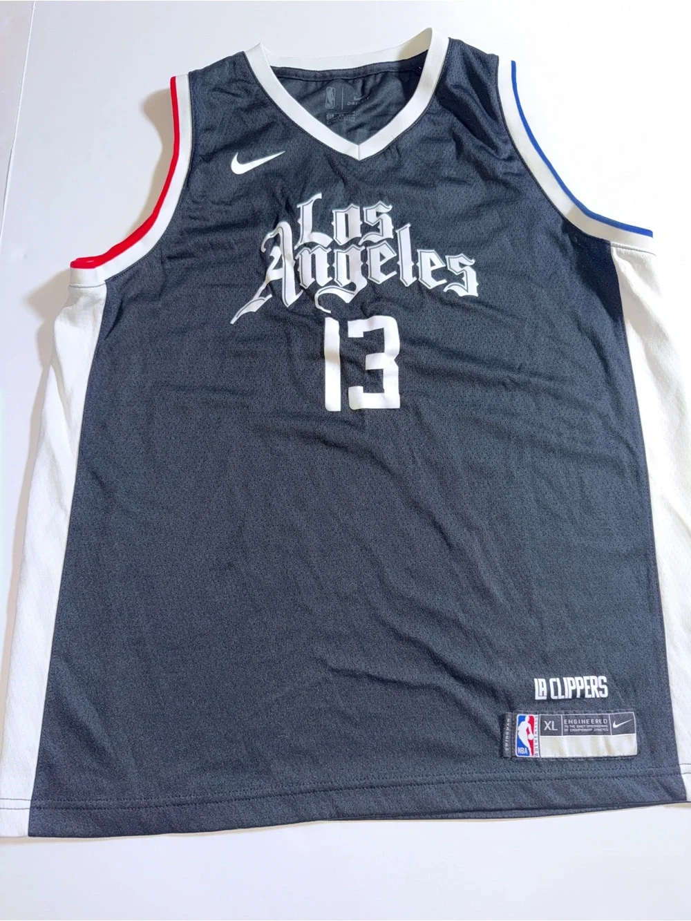 Paul George Nike Black Dri-FIT NBA Jersey
